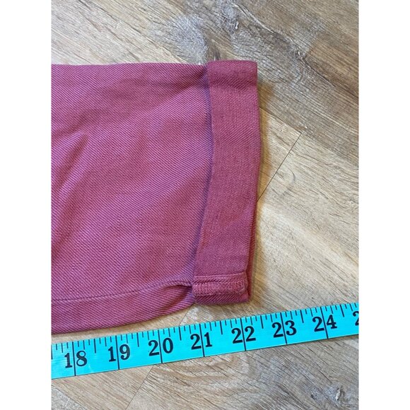 Aerie Rose Pink Cotton‎ Canvas Overalls With Adjustable Straps Size XXS - Picture 6 of 7